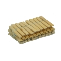 Clothes Clips - Bamboo-  20 pcs  (EHO212)