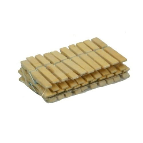 Clothes Clips - Bamboo-  20 pcs  (EHO212)