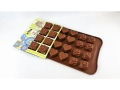 The silicone mold for chocolate  	(EBB249P / MJ8042)