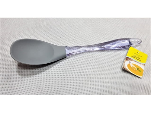 Silicone Spoon with transparent handle (EKW1113P)