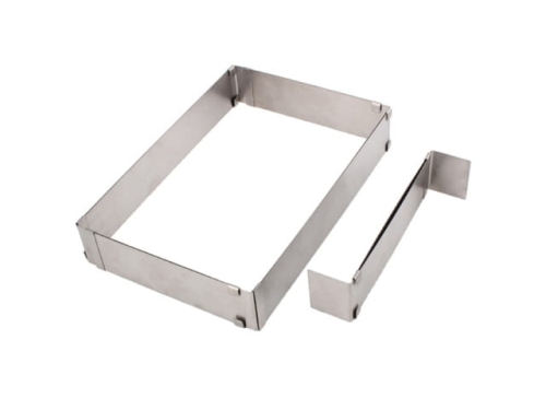Cake Ring - Metal; Rectangle; (Adjustable) - 34*54*5Cm (EBB85P)