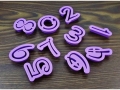 Numbers Mould Form MJ9669