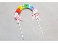 Cake Topper - Rainbow Color Balloons; 20*14cm (EBB182)