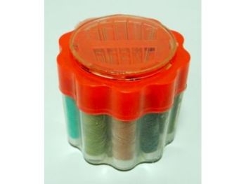 Sewing Kit - Round Box, Mini Needles & Threads  (ETA916)