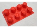 Canelé Mould - Silicone; ( 8 in 1)29.5*17.5*4.7cm  (EBB353P)