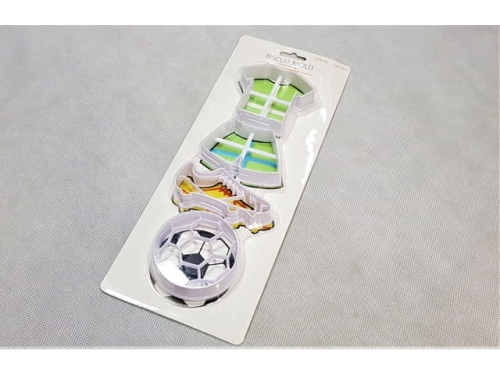 Fondant-Ausstecher - Fußball-Set (EBB652P)