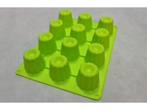 Canelé Mould - Silicone, 12 in 1  (EBB354)