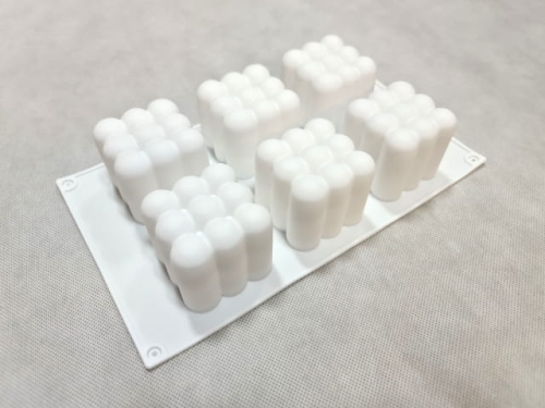 Chocolate Mould - Bubble cubes; 6 in 1  (EBB389)