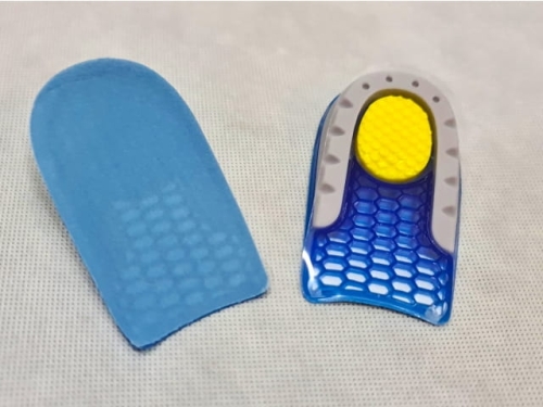 Blue mesh Heel Pads - Height - 2.5cms  (EHO1822P)