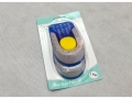 Blue mesh Heel Pads - Height - 2.5cms  (EHO1822P)