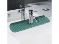 Tap Drain Mat - Silicone; 35*14.5Cms; 100gms; Opp Packing (EKW1211)