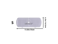Tap Drain Mat - Silicone; 35*14.5Cms; 100gms; Opp Packing (EKW1211)