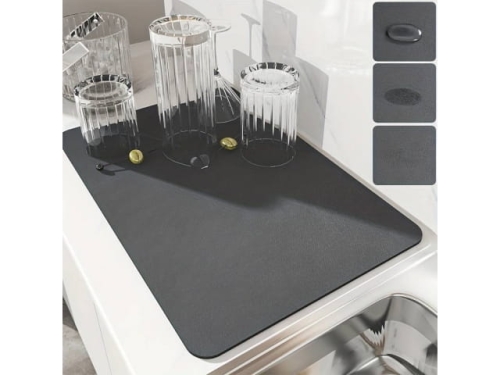 Dish Drying Mat - 30*40Cms; 3mm thickness  (EKW1210)