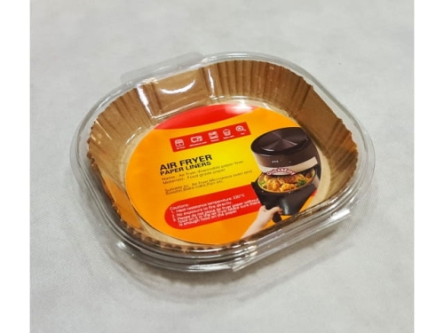 Air Fryer Disposable Paper Liner - 16Cms; Square (EKW22)