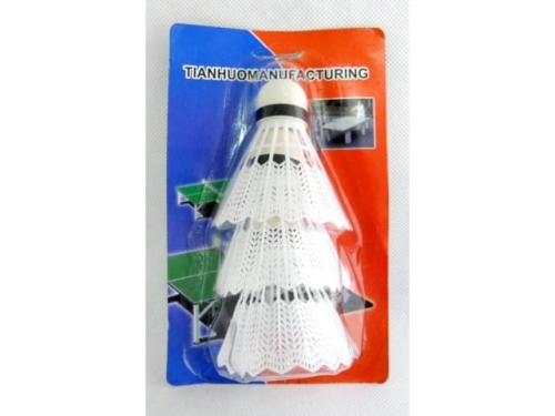 Badminton shuttlecocks 3 pcs (ESF00051_1P)