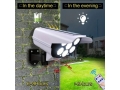 Dummy Camera LED Solar with remote control 800mah battery, dusk and motion sensor  (EGD152)