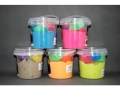 Kinetic sand with molds, mix of colors, 750g(MJ6411)