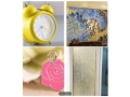 Gold foil paper 9x9cm,100pcs/bag  (EBB1345)