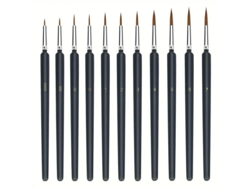 Cake Decoration Painting Brush Set - 11pc/set  (EBB103)