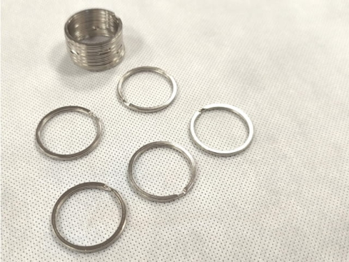 Keyring - Flat; Stainless Steel; 35mm; 1000/Pc   (EKC531)