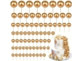 Cake Topper - 108pcs; Gold  (EBB36)