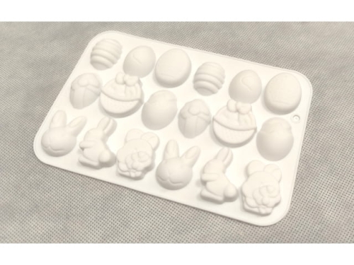 Fondant Mould - Easter Designs; 12*19*1.5cms   (EBB640)