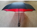 Reverse opening umbrella 105cm solid  (MB-14079)