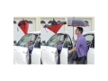 Reverse opening umbrella 105cm solid  (MB-14079)