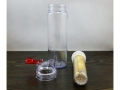Water bottle with insert for fruit or ice   MB-10236