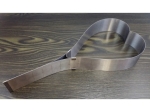 Cake Ring - Metal; Heart Shape; (Adjustable) - 16-30Cms (MB-11785)