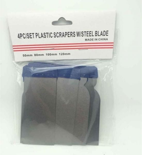 Spachtel Kunststoff Spachtelklinge Stahl 4 Stück MB-5965, EBB00174P