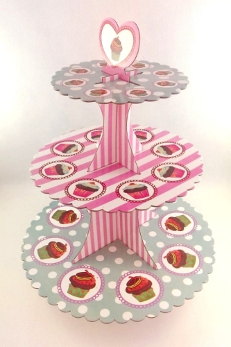 Muffin Rack-  3 layer paperboard   (EBB1337J, MB-7115)