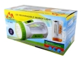 Flashlight 12 LED + 1 LED with battery