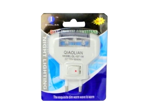 Night Lamp (Plug In) with switch - 3 Led (ELT650)