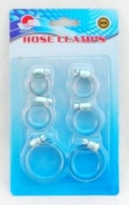 Metal clamps U-bolts cpl. 6p (ND-M676)