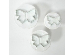 Extruded mold for cookies butterflies 3 pieces  (MB-5269)