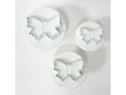 Extruded mold for cookies butterflies 3 pieces  (MB-5269)