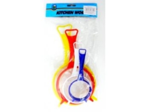 Strainers colorful 4 pcs  (MJ1331, EKW00333S)