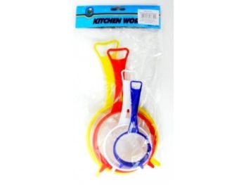 Strainers colorful 4 pcs  (MJ1331, EKW00333S)