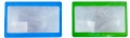 Magnifier Sheet - Credit Card Size - 85*54mm, Transparent With Colored Frame  (ESG616P)