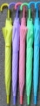 Children's Long Automatic Umbrella - 90Cms; Plain Colors  (MJ2062)