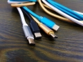 Charger Cable - Micro-USB-C +Data; ; 2M; Nylon; fast charging  TRANSMIT DATA   (EAM225)