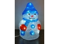 Christmas decoration, LED Acrylic Snowman, middle  MJ8956