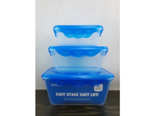 Set of 3 containers for food   MB-10199