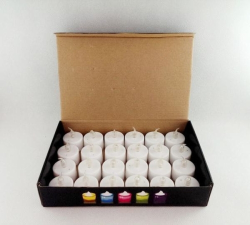 LED tealight candle 2x3,5cm   (EHO1903)