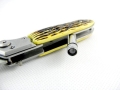 Side pocket knife spring knife 21 cm bone torch  MB-9243