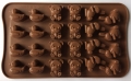 The silicone mold for chocolate  	(EBB249P / MJ8042)