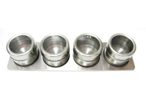Set of containers for spices with magnets 4 pieces  (MJ8087)